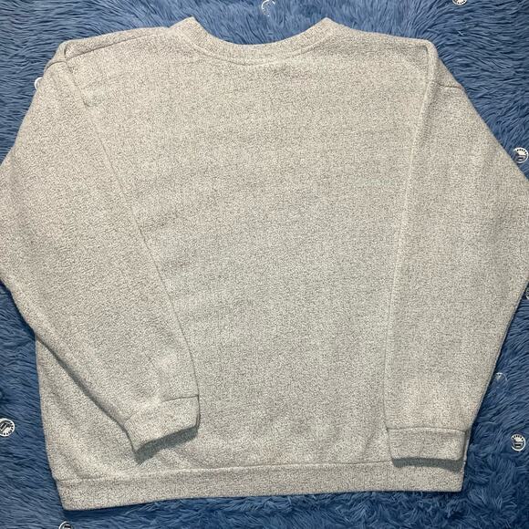 VINTAGE USA Crewneck Sweater Size XL Mens Gray Retro Exist Sports 90s - Picture 2 of 12